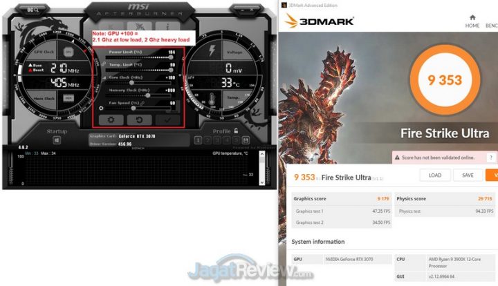 Review MSI GeForce RTX 3070 Gaming X Trio: Kencangnya Bikin Baper! 22 6 OC Settings