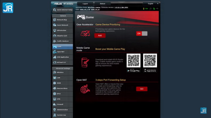 Review ASUS RT AX82U