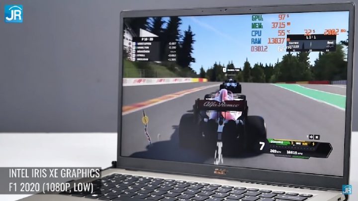 Uji 10 Game di IGP Intel Iris Xe Graphics 16 Intel Iris Xe graphics