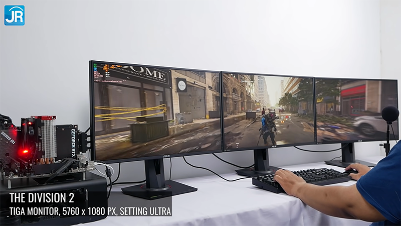 uji RTX 3080 di 3 monitor 2