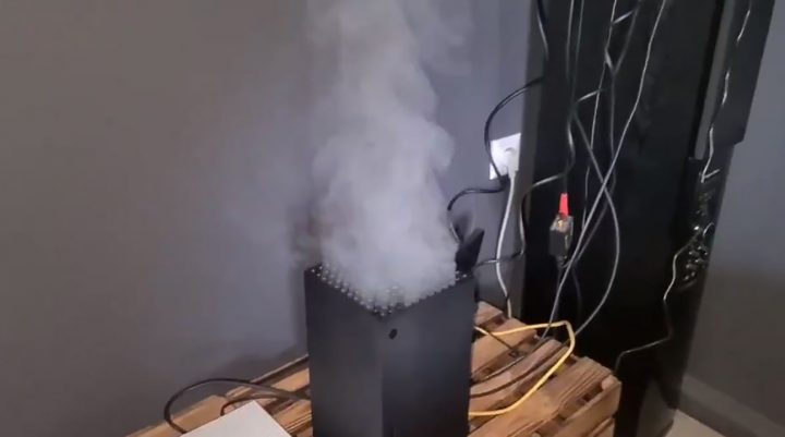 xbox series x smoke