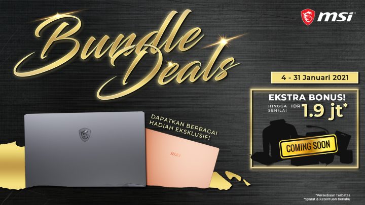 Kilas Balik MSI: Jajaran Laptop Unggulan 2020 4 Banner promo