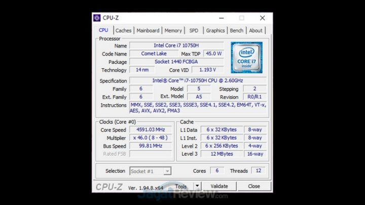 CPUZ CPU