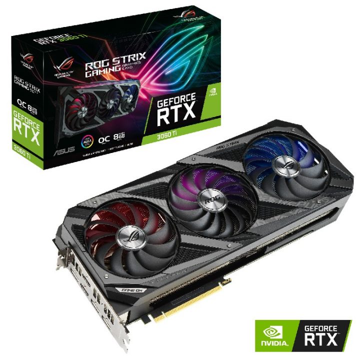 ROG STRIX RTX 3060 Ti O8G GAMING