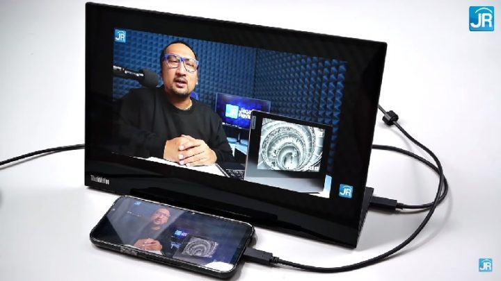 Review Lenovo ThinkVision M14t: Monitor Mungil Berlayar Sentuh 7 Review Lenovo Think Vision M14t 35
