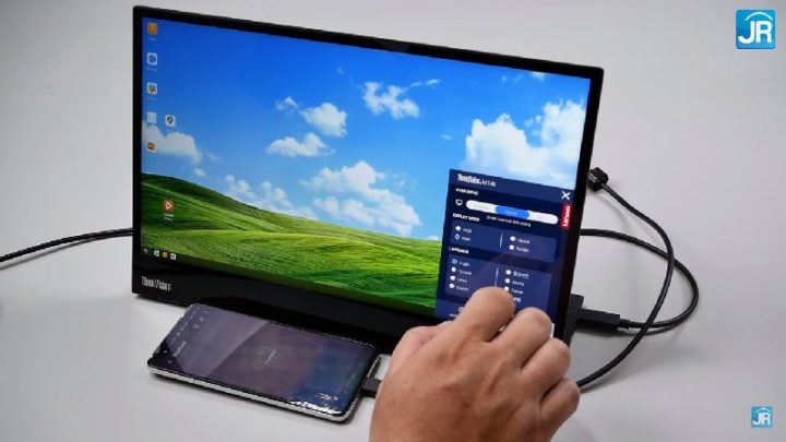 Review Lenovo ThinkVision M14t: Monitor Mungil Berlayar Sentuh 11 Review Lenovo Think Vision M14t 42