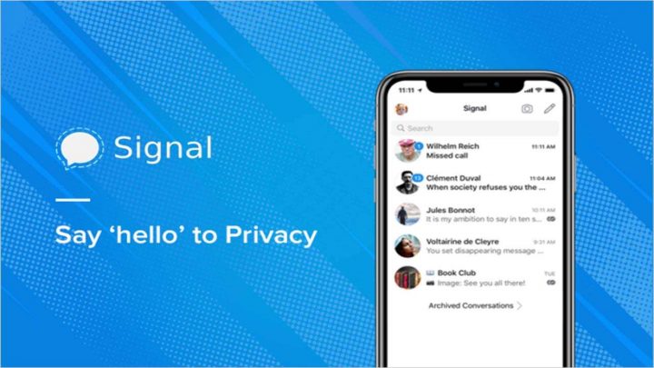 Direkomendasi Elon Musk, Signal Diklaim Lebih aman dari WhatsApp 8 Signal app