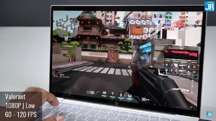 Valorant Gaming Test GeForce MX450