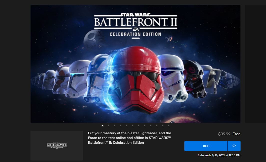 Star Wars Battlefront II GRATIS di EGS! 6 battlefront 2 fre