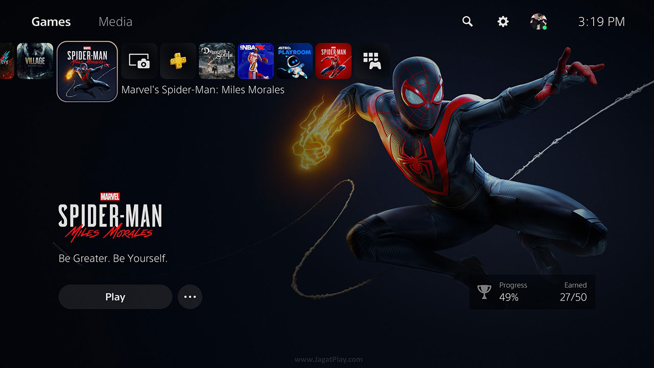 Playstation 5 UI jagatplay 8