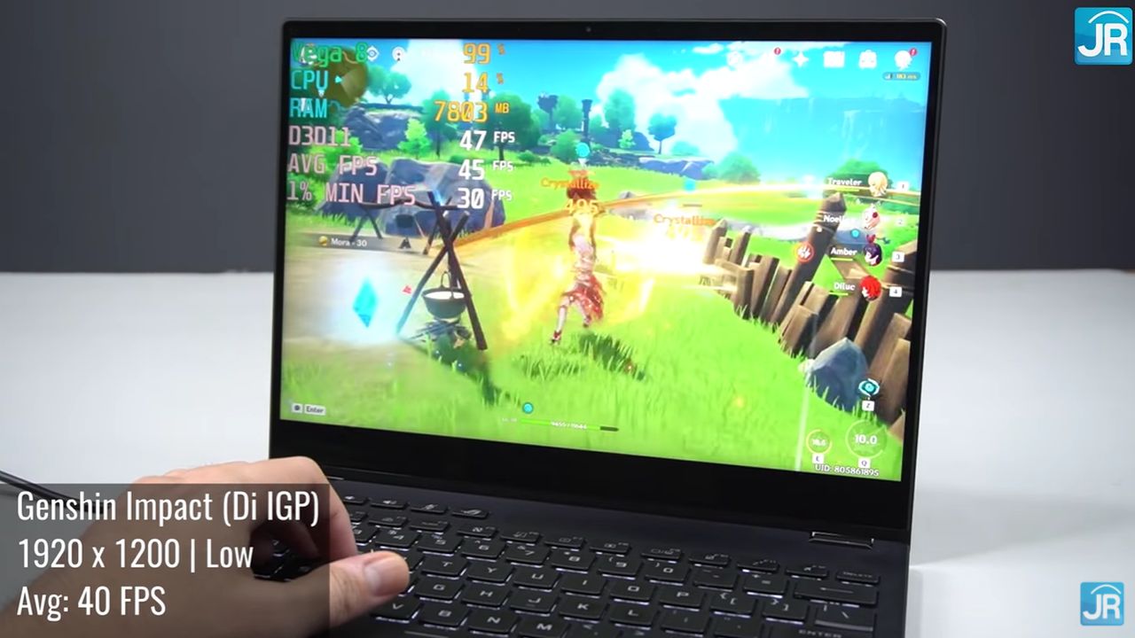 Analisis & Review AMD Ryzen 9 5980HS (di ASUS ROG FLOW X13) 19 ROG FLOW X13 GAMING IGP
