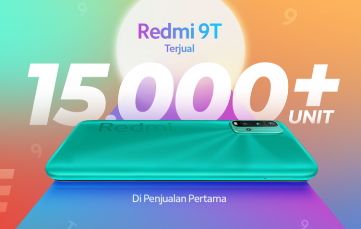 Redmi 9T Terjual Lebih 15 Ribu Unit di Penjualan Perdana 21 Redmi9Tfirstsales