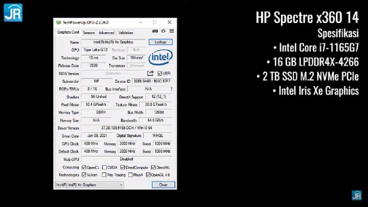 Review HP Spectre X360 8 1