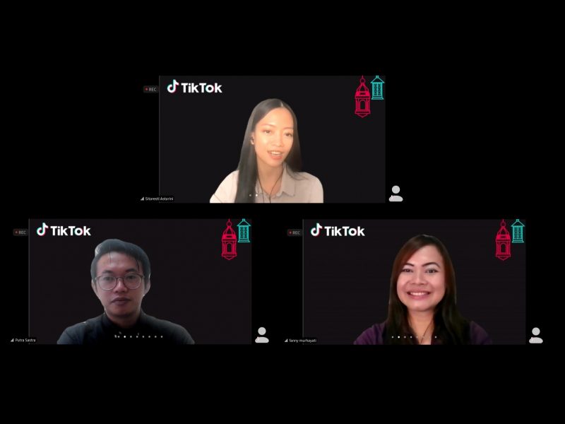 Direct Release: TikTok Ungkap Tren Pengguna di Indonesia Selama Bulan Ramadan 38 atas ke bawah Sitaresi Astarini Head of Business Marketing TikTok Indonesia Putra Sastra Pemilik UKM Tzuki dan Fanny Murhayati Marketing Director Kantar e1616053367391