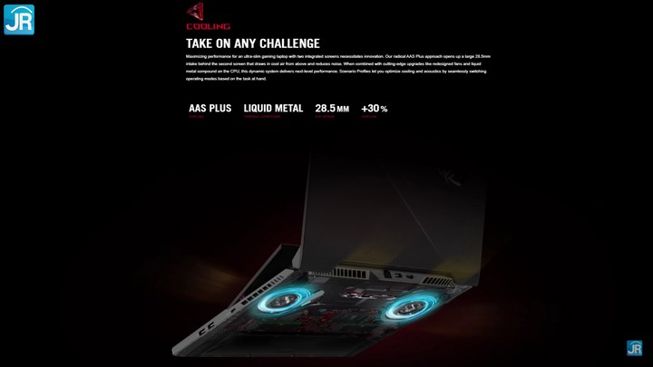 Review ASUS ROG Zephyrus Duo 15 SE (GX551QM): Laptop Gaming Dua Layar, Tipis dan Kencang! 4 Review ASUS ROG Zephyrus Duo 15 SE GX551QM 60