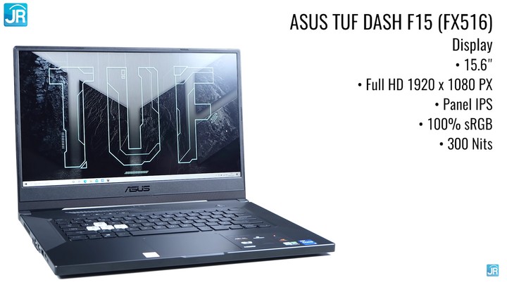 Review ASUS TUF Gaming Dash F15