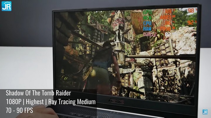 Review ASUS TUF Gaming Dash F15 51
