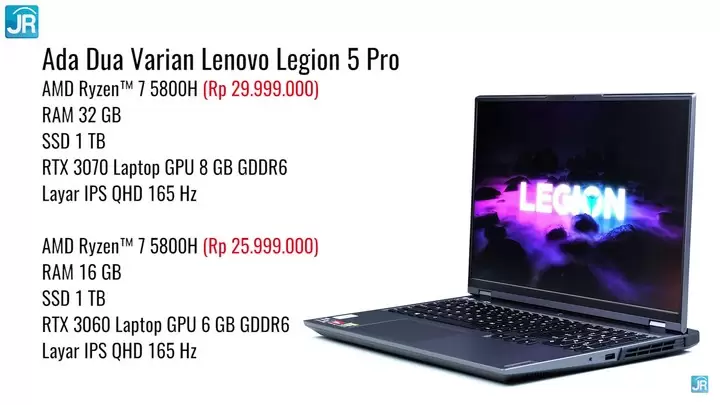 Lenovo legion 5 pro harga