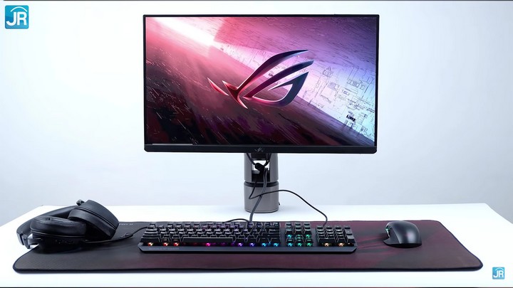 Review Monitor ASUS ROG PG259QNR + Gaming Gear ROG