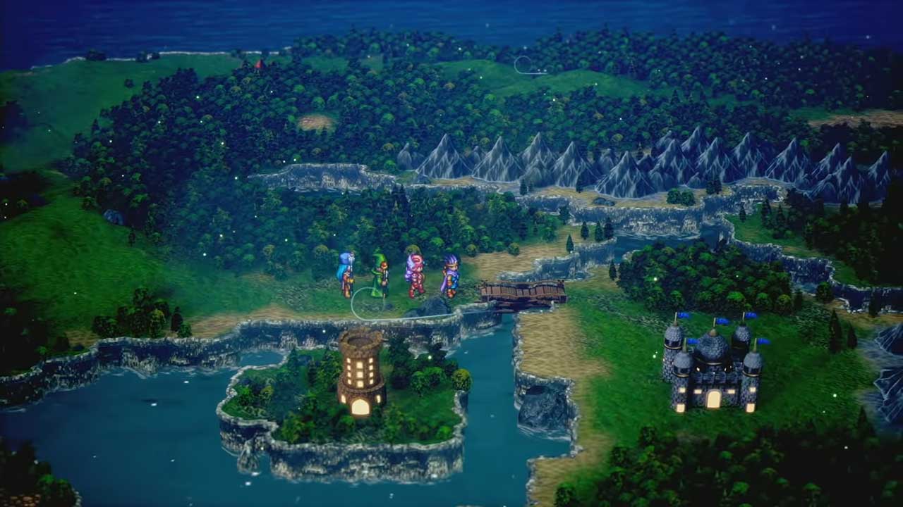 Dragon Quest III Dapat Remake, Pakai Visual Octopath Traveler 12 DQ III hd 2d