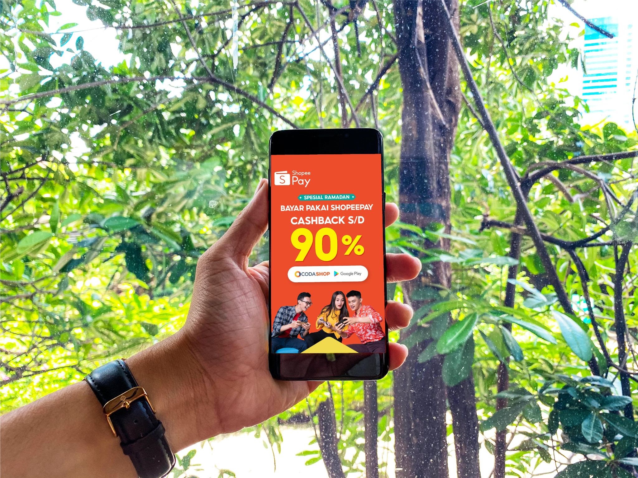 Direct Release: Kebutuhan Hiburan Meningkat Jelang Lebaran, ShopeePay Berikan Cashback Hingga 90% di Codashop dan Google Play Store 1 ShopeePay