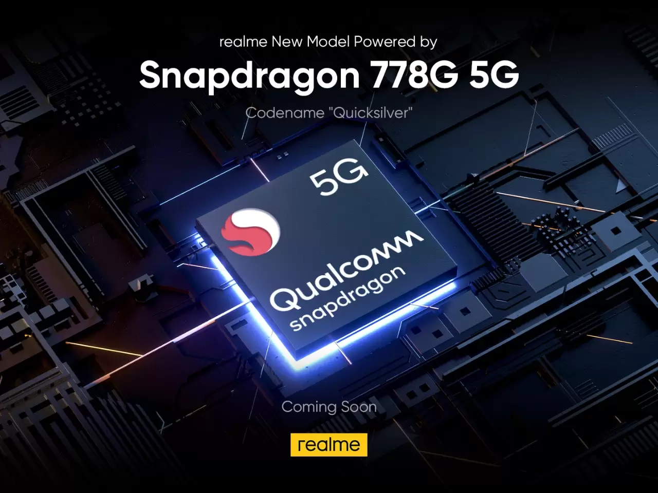 Realme dengan Kode Nama “Quicksilver” akan Usung Snapdragon 778G 32 Snapdragon 778G 5G di realme Quicksilver