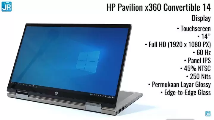 Review Hp Pavilion X360 Convertible 14 Dy0061tu Laptop 2 In 1 Unik Harga Bersahabat Jagat Review