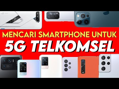 Video: Daftar Smartphone utk 5G Telkomsel (Band n40, 5G 2300 Mhz) 13 smartphone 5G telkomsel