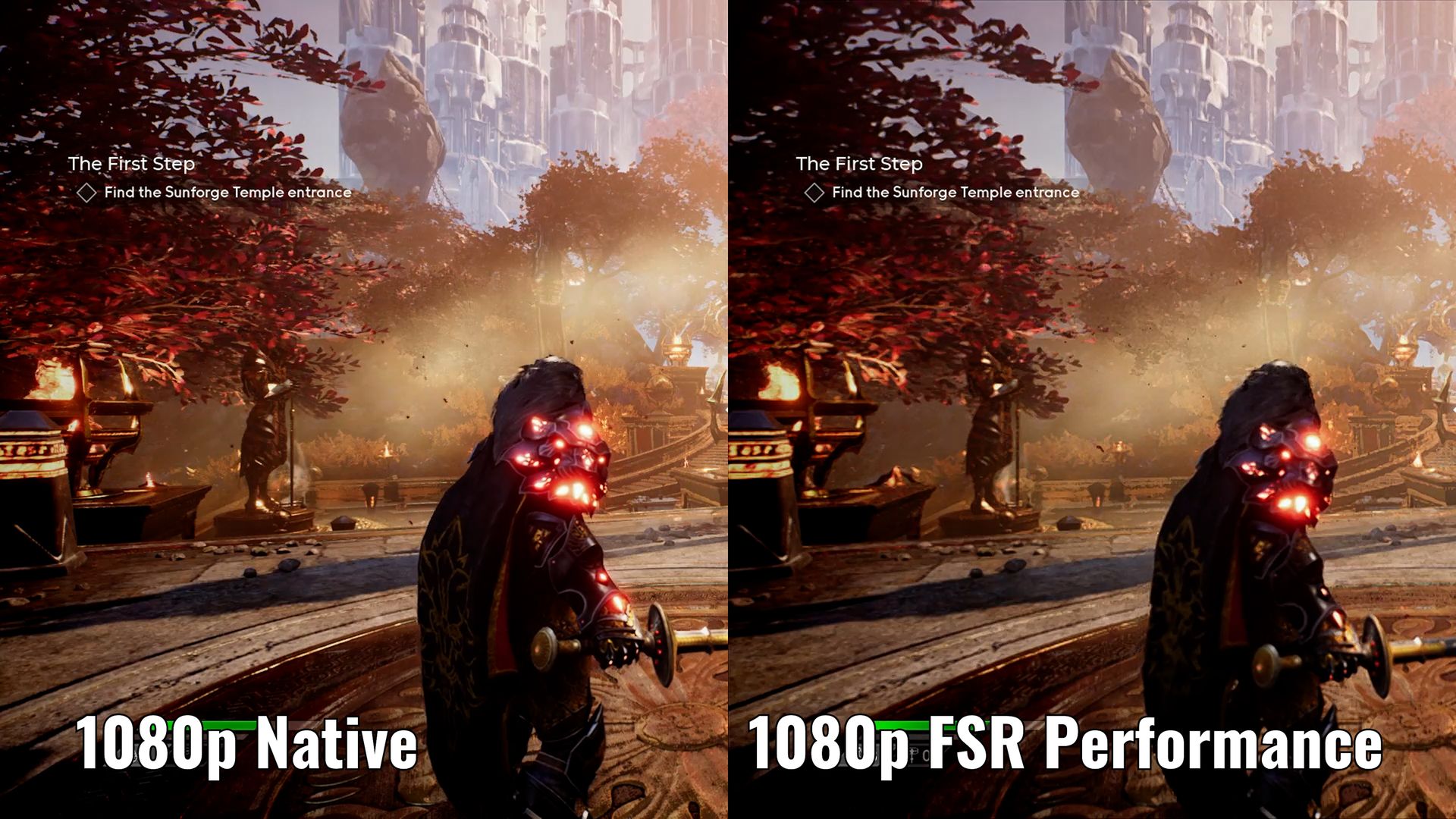FPS Ekstra Gratis : Review AMD FSR (FidelityFX Super Resolution) 5 still Godfall1080pP