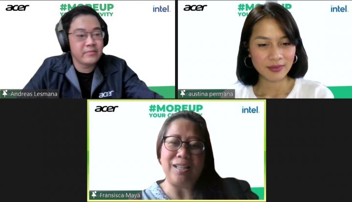 Acer Gelar Workshop Online #MoreUp, Semua Orang Bisa Jadi Konten Kreator 2 Acer #MoreUp Workshop Online (2)