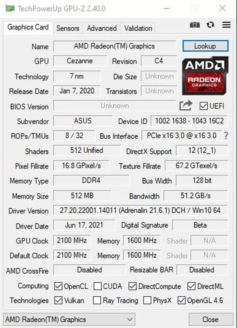 Review ASUS ROG STRIX G15 Advantage Edition (G513QY) : Full AMD dengan Ryzen 9 5900HX + Radeon RX 6800M 27 HW IGPVega
