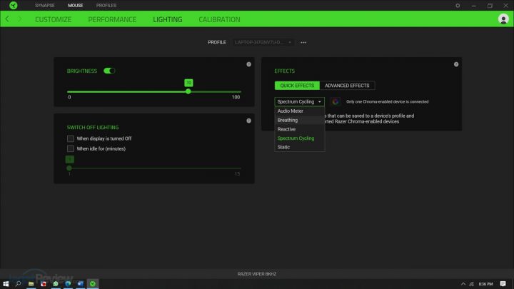 Review Razer Viper 8K Hz: Untuk Profesional Gamer! 4 Razer Synapse