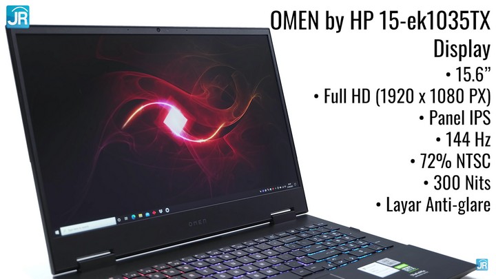 Review OMEN by HP 15 ek1035TX: Kencang! Paling Murah Dengan GeForce RTX 3070 15 Review OMEN by HP 15 ek1035TX
