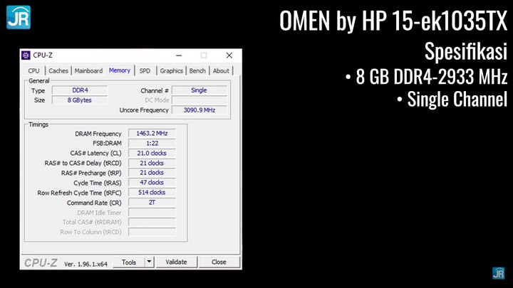 Review OMEN by HP 15 ek1035TX: Kencang! Paling Murah Dengan GeForce RTX 3070 4 Review OMEN by HP 15 ek1035TX
