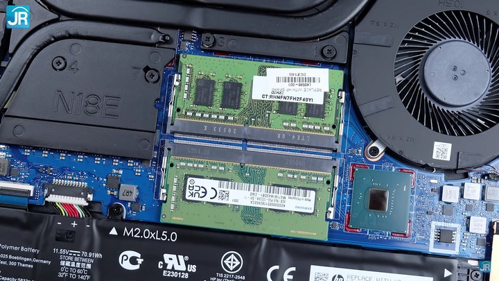Review OMEN by HP 15 ek1035TX: Kencang! Paling Murah Dengan GeForce RTX 3070 7 Review OMEN by HP 15 ek1035TX 9