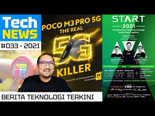 (VIDEO) Jagat Tech News #33: Tokopedia START Summit, Bocoran Galaxy Z Fold3 dan Flip3 5G, ISOCELL JN1, Tamagotchi dan Poco M3 Pro 5G 3 Jagat Review Tech news 33