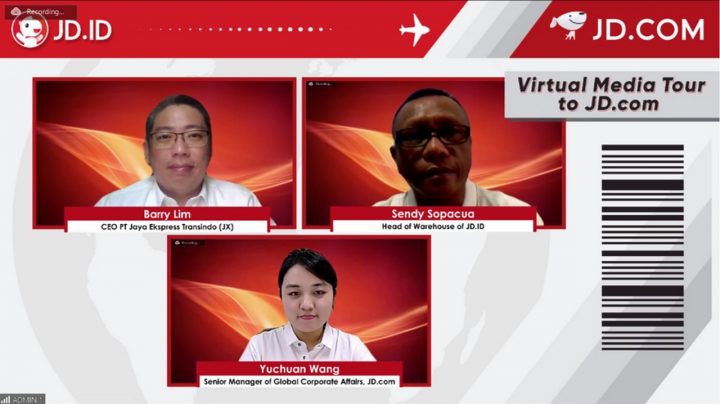 JD.ID Gelar Virtual Tour ke Pusat Logistik Robotik Canggih Milik JD.com 1 JD.ID Virtual Media Tour to JD.com