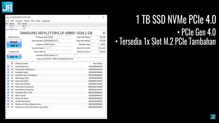 Review ASUS ROG Zephyrus M16 (GU603): Tipis, Ringan, Kencang Parah! 4 Review ASUS ROG Zephyrus M16