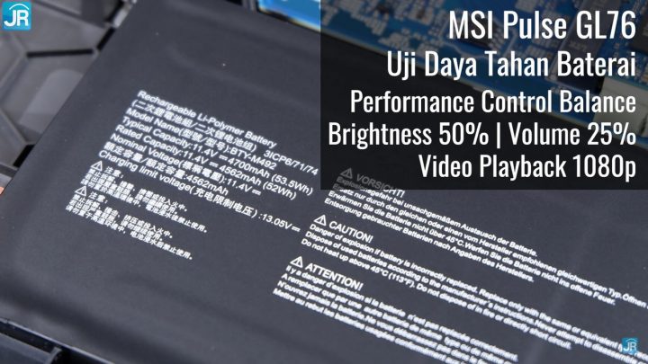 Review MSI Pulse GL76: Layar Besar, Performa Mantap! 1 Review MSI Pulse GL76