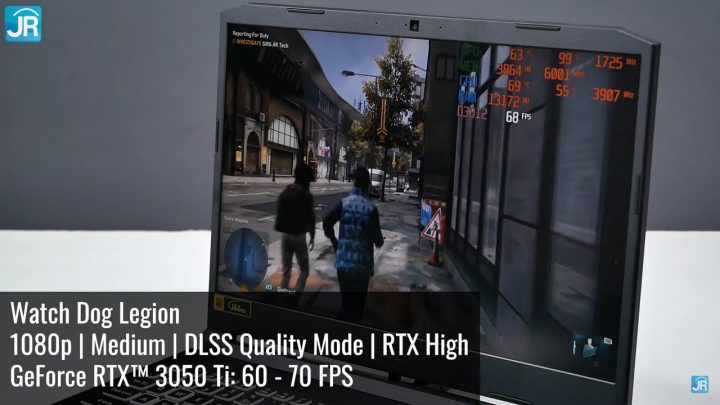 Review NVIDIA Geforce RTX 3050 Series di Acer Nitro 5 2021 58