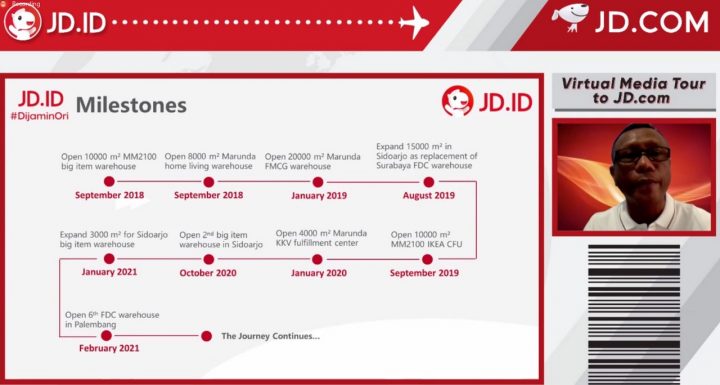 JD.ID Gelar Virtual Tour ke Pusat Logistik Robotik Canggih Milik JD.com 4 JD.ID Virtual Tour ke Logistik JD.com