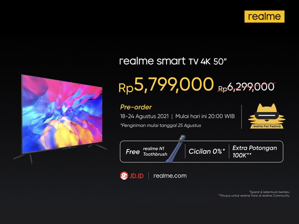 harga realme Smart TV