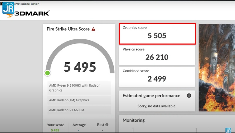 Review Omen by HP 16-c0099AX: Laptop Gaming Kencang dgn AMD Advantage 12 3dmark