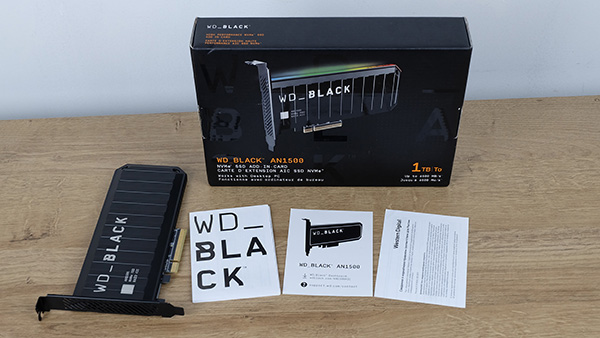 Review Storage: SSD WD_Black AN1500 1 TB 2 DSCF1477