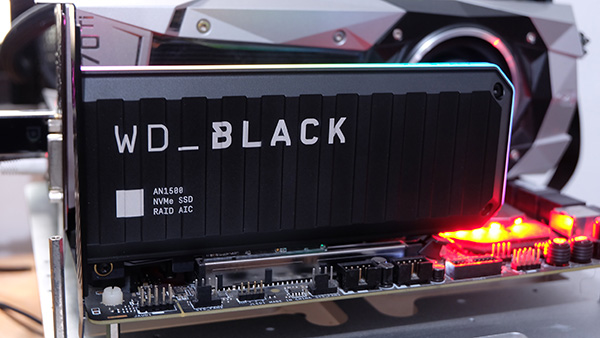 Review Storage: SSD WD_Black AN1500 1 TB 6 DSCF1485