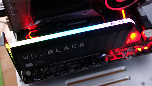 Review Storage: SSD WD_Black AN1500 1 TB 5 DSCF1487