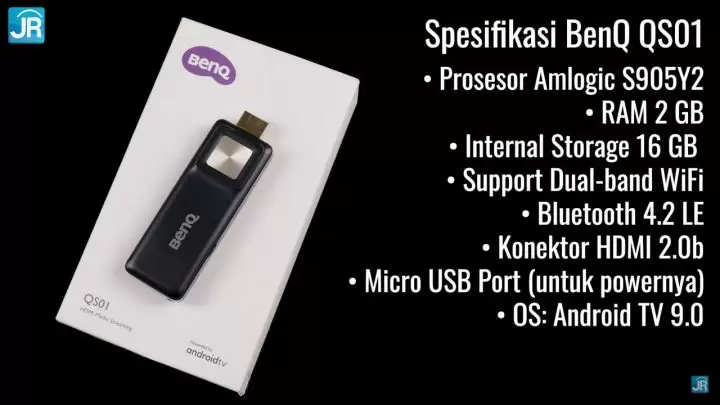 Review Android TV Dongle BenQ QS01
