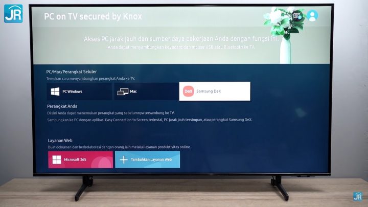 Review Samsung TV 50AU8000 47