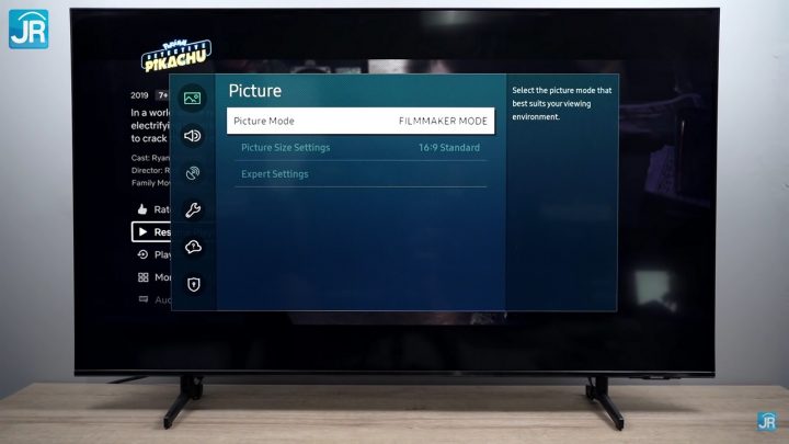 Review Samsung TV 50AU8000 51