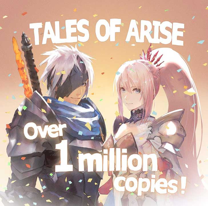Tales of Arise Tembus 1 Juta Kopi, Jadi Seri Tales dengan Penjualan Tercepat! 2 tales of arise 1 million